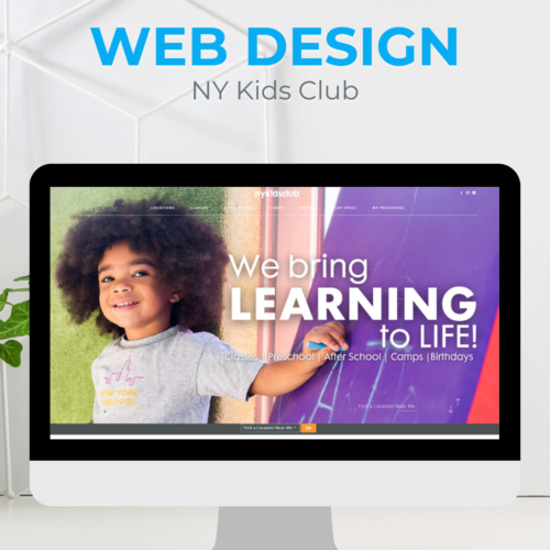 Web Design: NY Kids Club