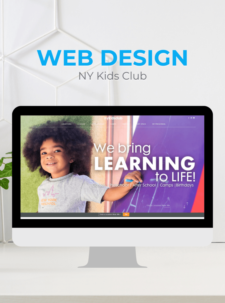 Web Design Portfolio: New York Preschool