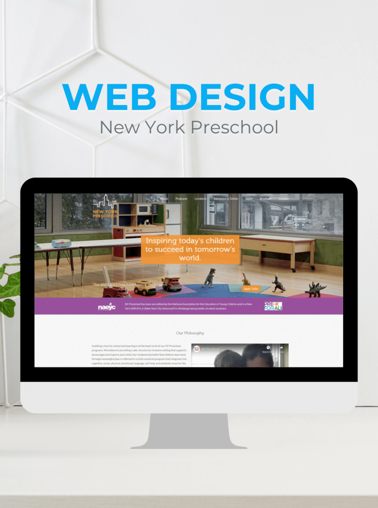 Web Design Portfolio: NY Kids Club