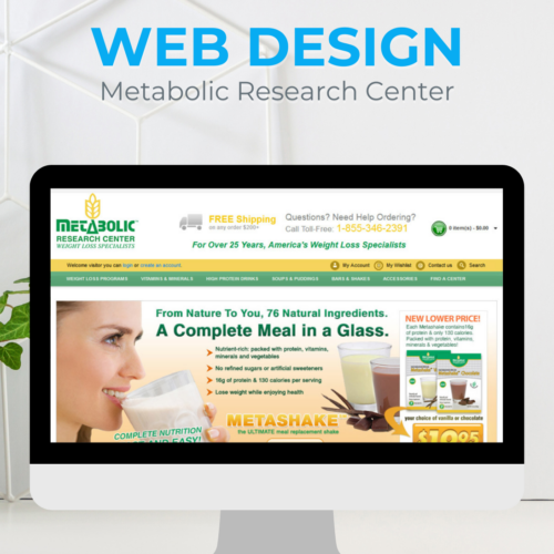 Web Design: Metabolic Research Center