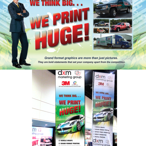 Graphic Design: DXM Marketing (Tradeshow Booth)