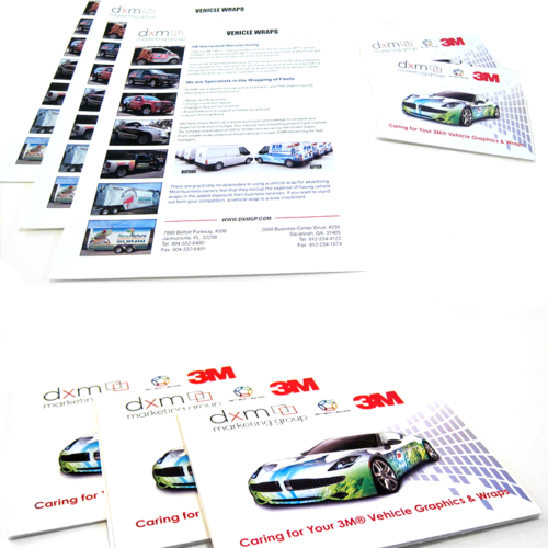 Graphic Design: DXM Marketing (Marketing Materials)