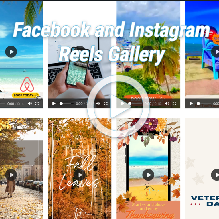 Facebook and Instagram Reels Portfolio