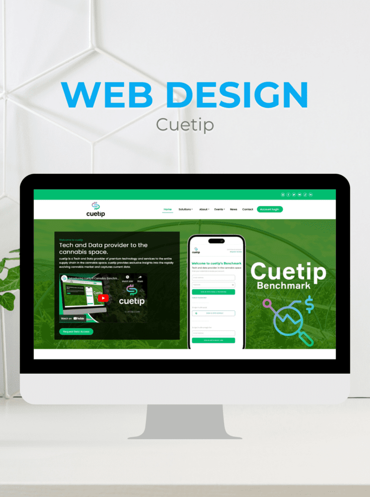 Web Design Portfolio: cuetip