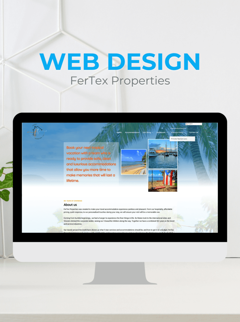 Web Design Portfolio: FerTex Properties